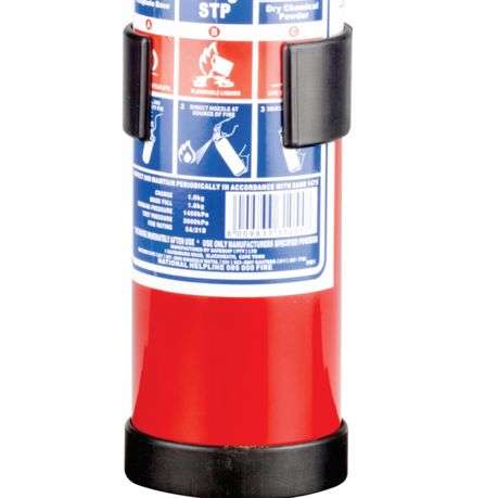 Safequip - DCP Fire Extinguisher Medium (1kg) with bracket - Safequip - DCP Fire Extinguisher Med...