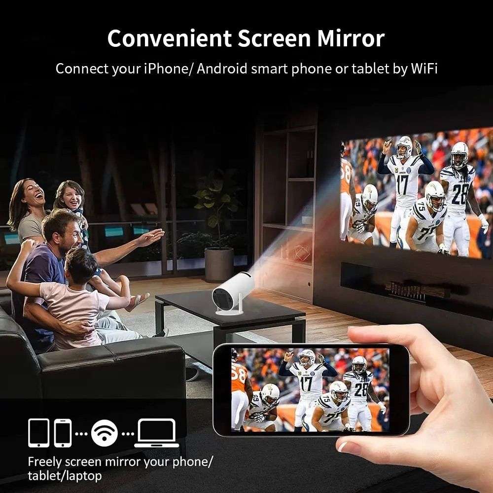 4K Smart LED Projector