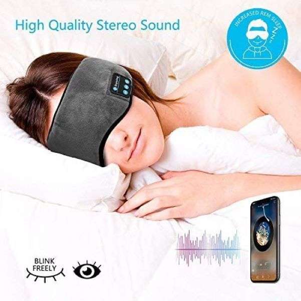 Bluetooth sleeping eye mask headphones wireless music goggles