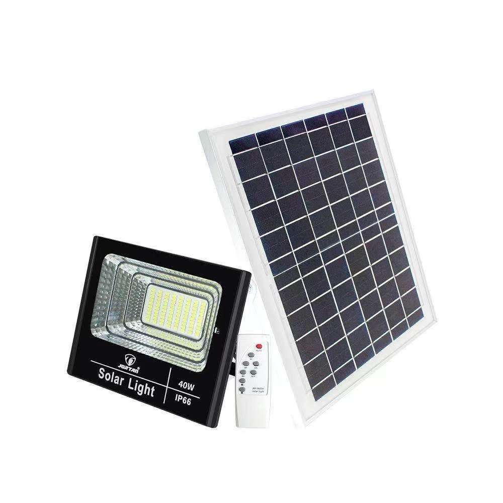 40w Premium Solar Flood Light with Remote - 4 Pack