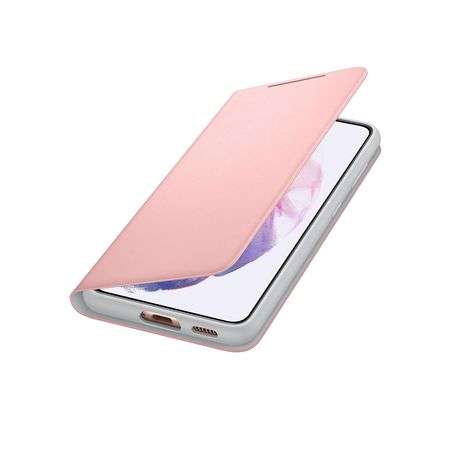 Samsung Galaxy S21 5G Smart LED View Cover - Pink [ Genuine Samsung Accessory ]