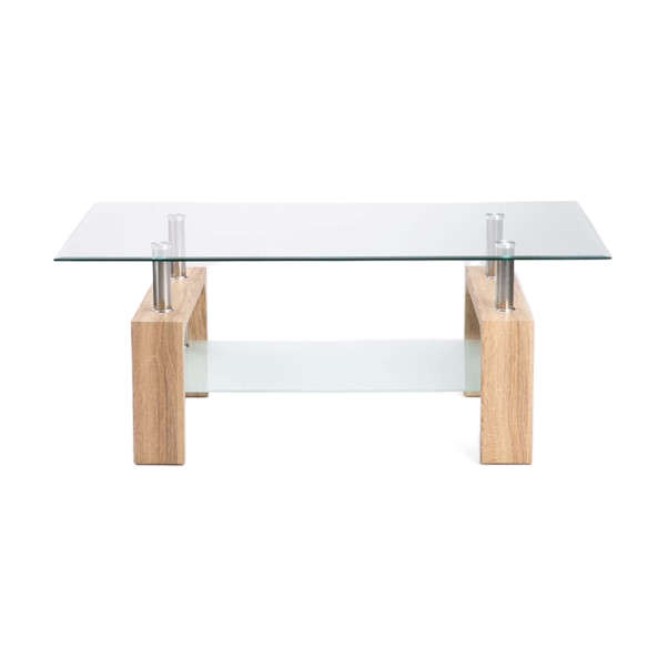 Glass Rectangular Coffee Table