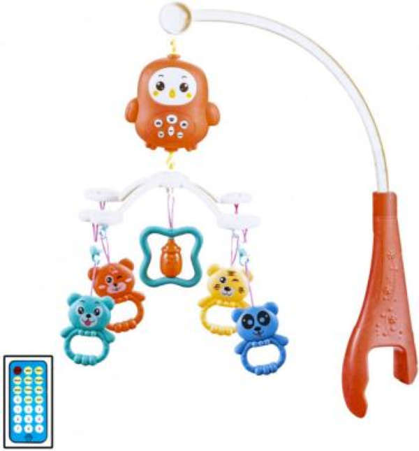 Cot Mobile Happy Bed Bell Educational Toy