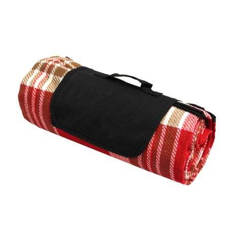 200x150cm Picnic Blanket & Camping Mat with Waterproof Under & Carry Strap