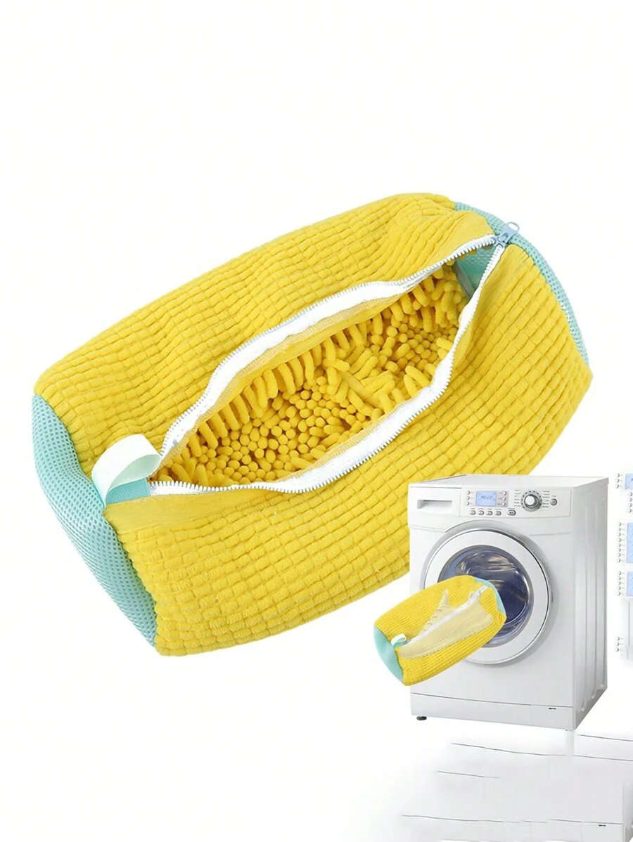 Fluffy Shoe Washing Bag Set Of 2