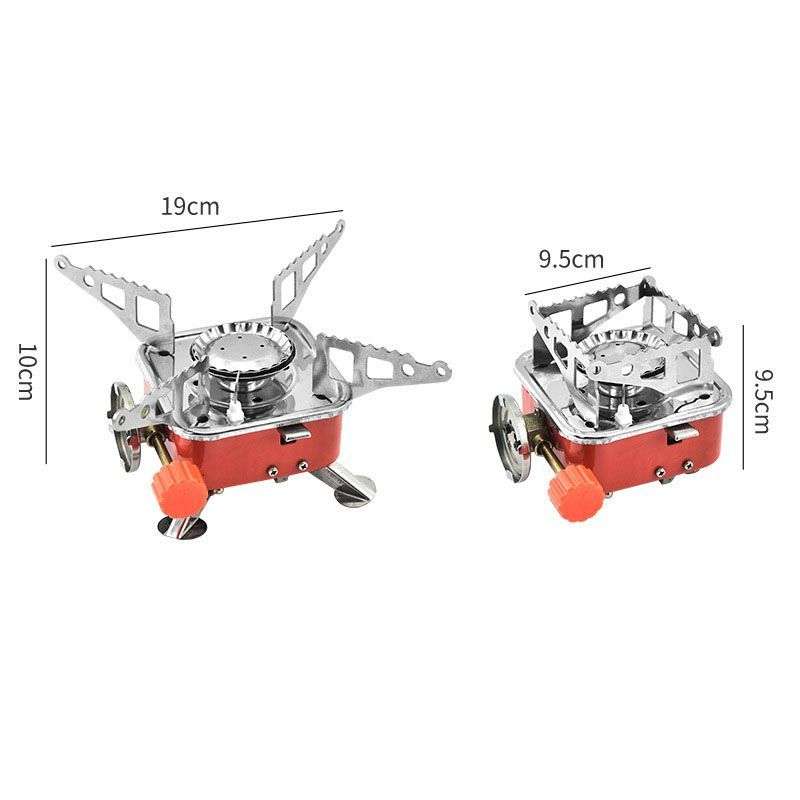Camping Foldable Gas Stove with Mini Storage bag