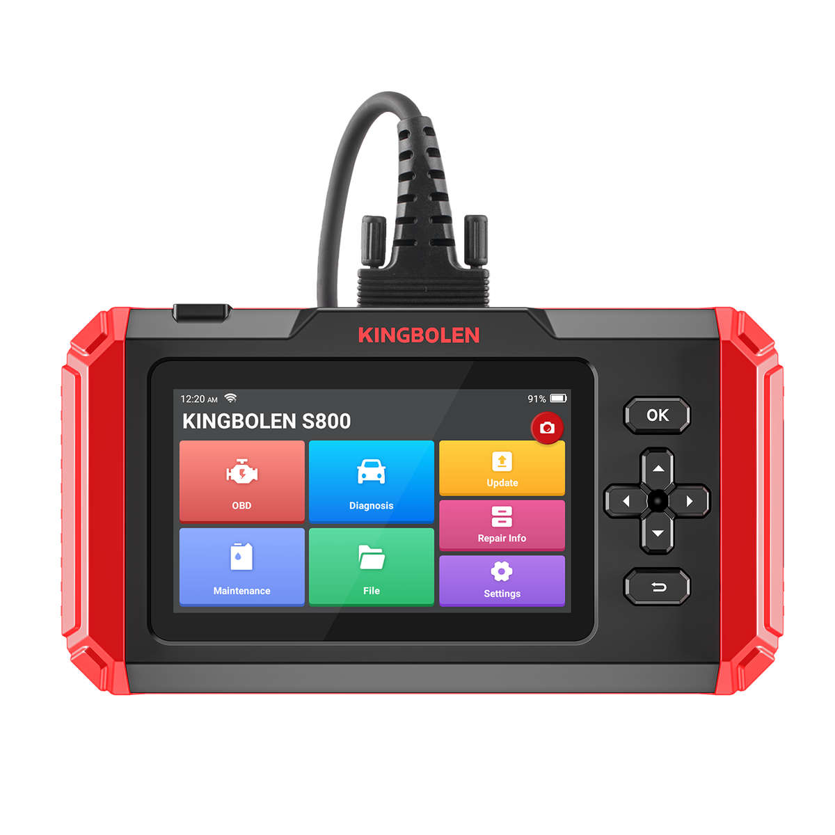 Kingbolen S800 Full OBD2 Diagnostic & Auto Scan Tool with Updates
