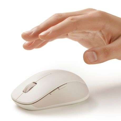 Xiaomi - Dual-mode Wireless Silent Mouse 2 - White - Xiaomi - Dual-mode Wireless Silent Mouse 2 -...