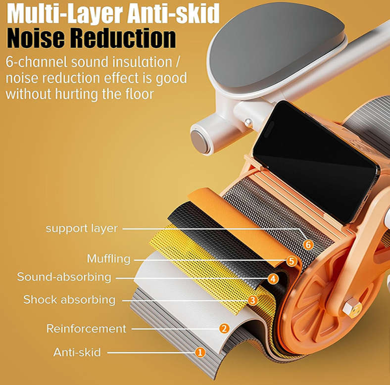 Elbow Support Automatic Rebound Roller Wheel