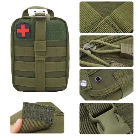 First aid outdoor tactical bag Green