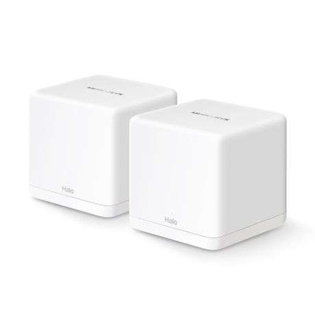 Mercusys - Halo H60X(2-pack) AX1500 Whole Home Mesh WiFi 6 System - Mercusys - Halo H60X(2-pack) ...