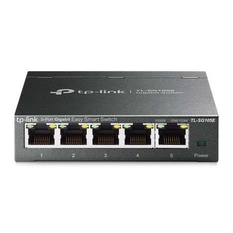 Tp-Link - 5-Port Gigabit Easy Smart Switch - Tp-Link - 5-Port Gigabit Easy Smart Switch