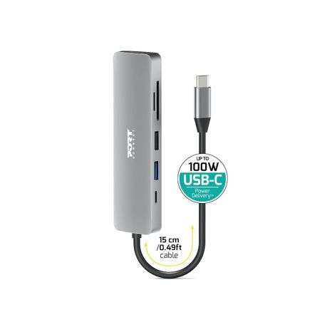 Port - Connect - 5-in-1 USB Type-C 4K Docking Station - Port - Connect - 5-in-1 USB Type-C 4K Doc...