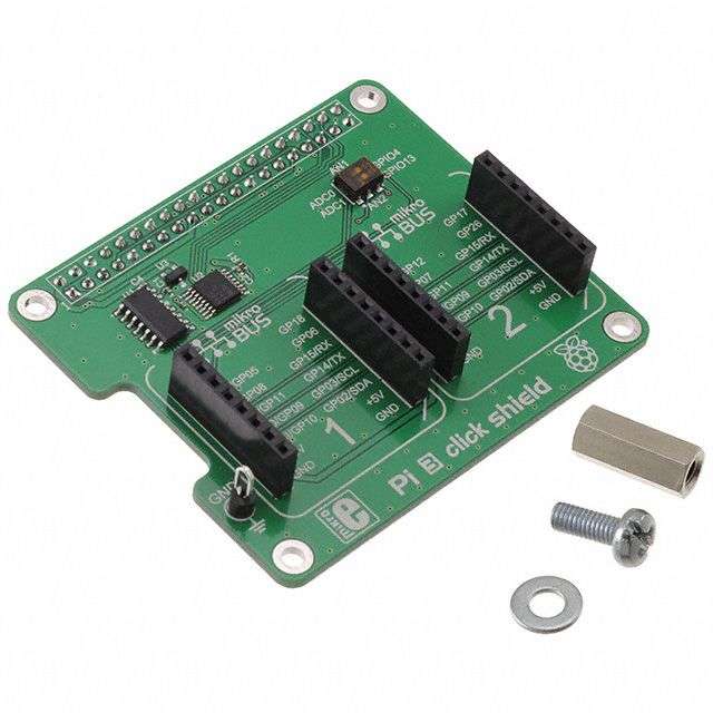Mikroelektronika (MIKROE-2756) Expansion Board, Pi 3 Click Shield