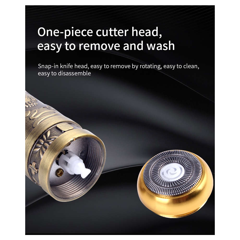 Professional Mini Portable Shaver Q-M95 - Travel Shaver - Rechargeable