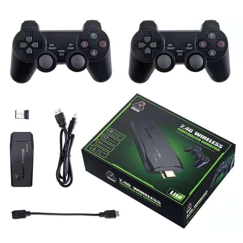 4K HDMI Wireless Console Arcade Retro Game Stick