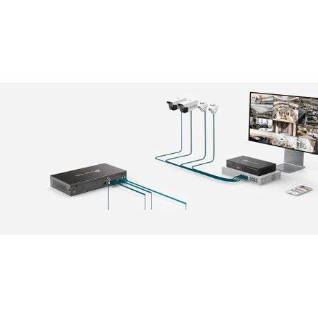 Tp-Link - Vigi NVR1016H 16-Channel 4K Network Video Recorder, H.265+, Remote - Tp-Link - Vigi NVR...