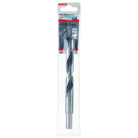 HSS Twist Drill Bit PointTeQ 15.5mm (reduced shank) - HSS Twist Drill Bit PointTeQ 15.5mm (reduce...