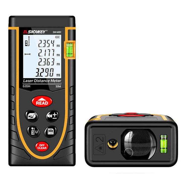 SNDWAY 50M Laser Distance Measure 50 Meters
