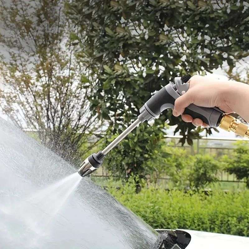 High-Pressure Spray Gun With Foam Bottle