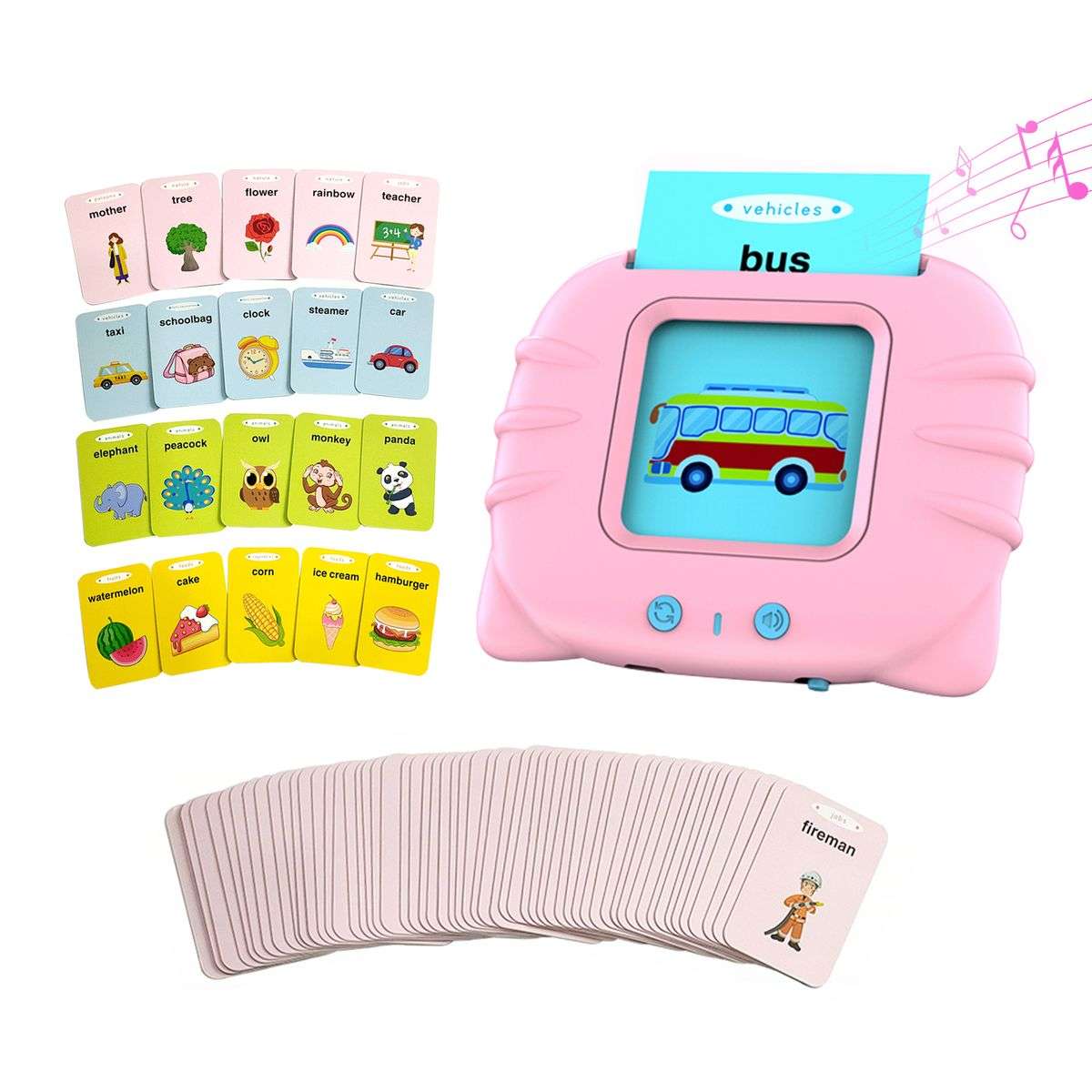 Educational Audible Card Reading Toy