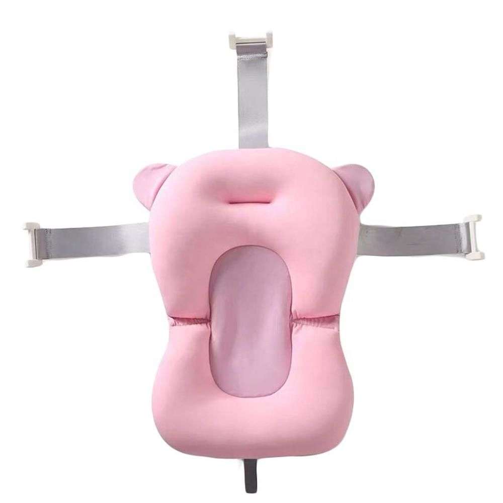 Newborn Safety Bath Support Cushion - Pink