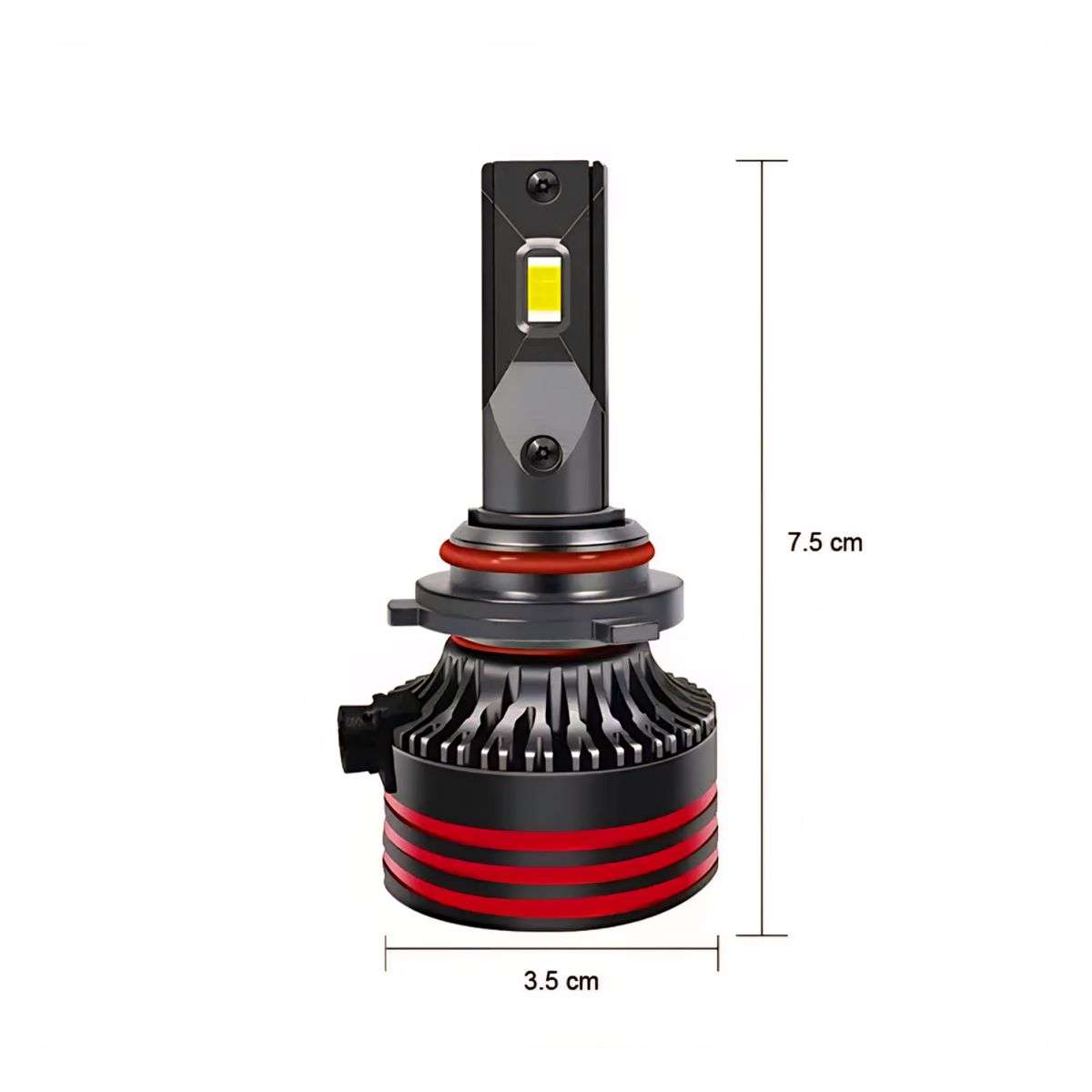 H7 12000LM 65W M8- Super Bright Led Headlight Bulbs- Pack Of 2