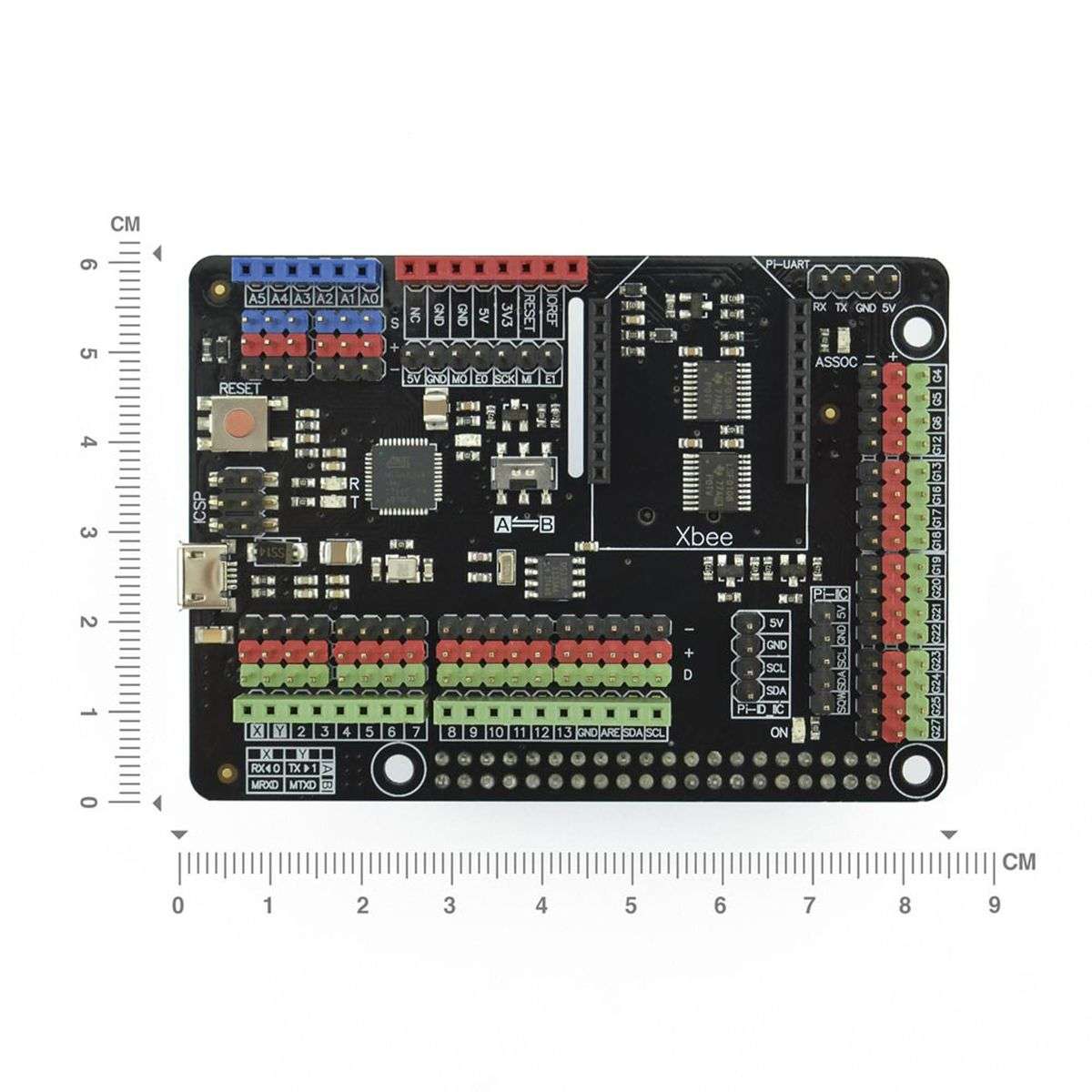 DFRobot (DFR0327) Arduino Expansion Shield, for Raspberry Pi B+/2B/3B/3B+