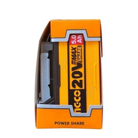 Ingco - 20V Li-Ion 5.0Ah Battery Pack - Ingco - 20V Li-Ion 5.0Ah Battery Pack