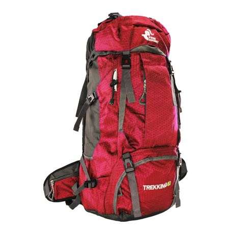 Free Knight 60L Water Resistant All-Purpose Camping Backpack with Rain Cover -