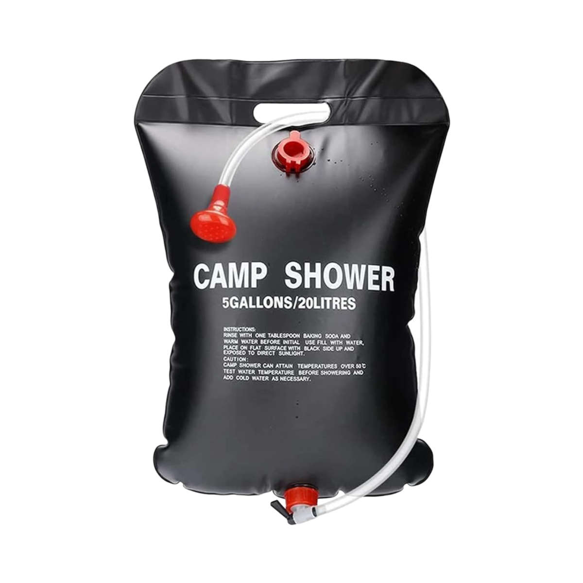 20L Solar Shower Bag - Heats up to 50 Degrees !!