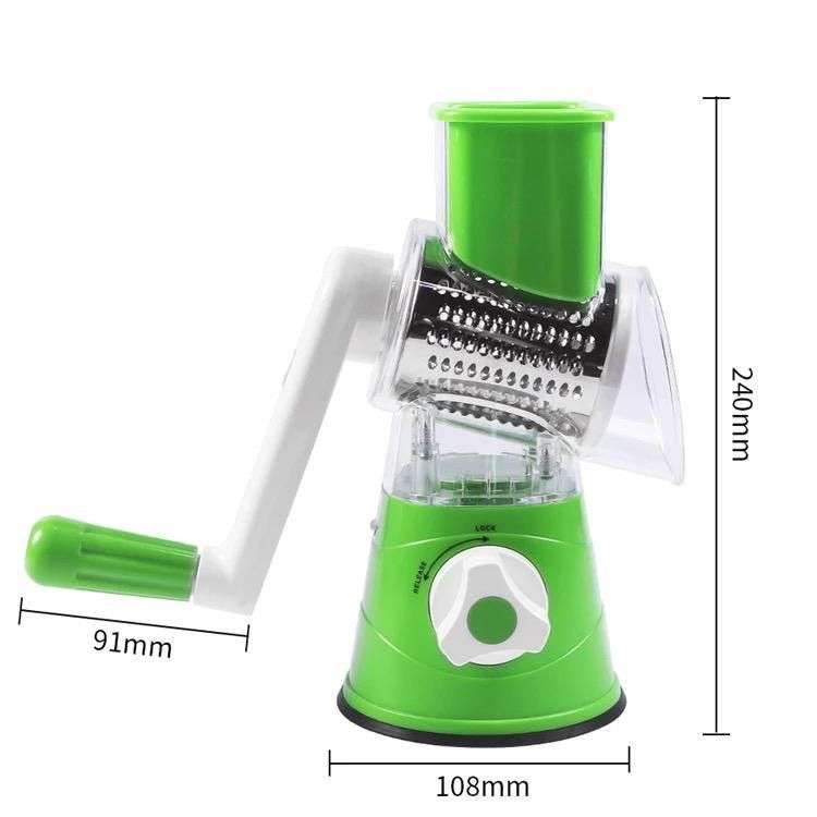 Multifunctional Shredder Tabletop Drum Grater