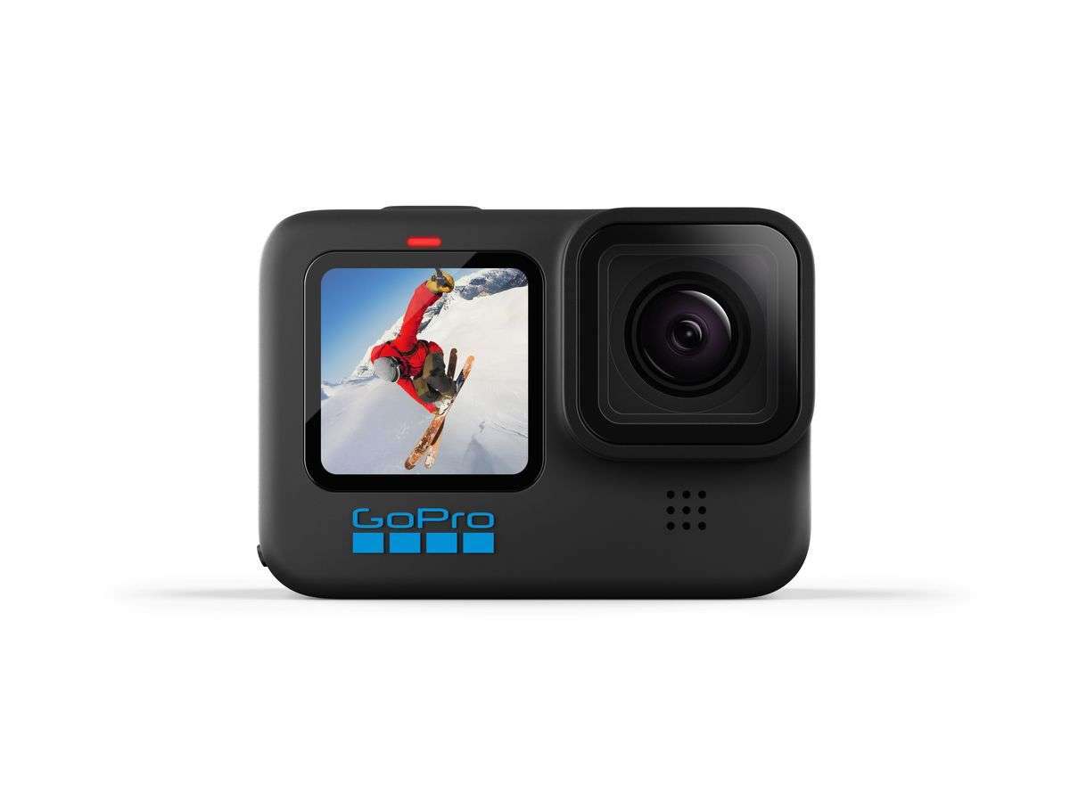 GoPro Hero 10 Black Like New , incl Gopro Shorty and GoPro  Extension Pole