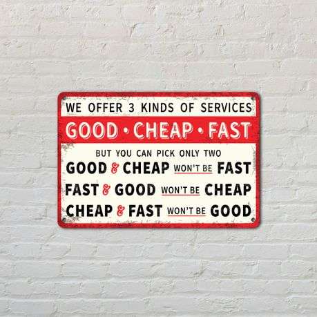 A4 Metal Tin Good Cheap Art Print Set for Modern Wall Display