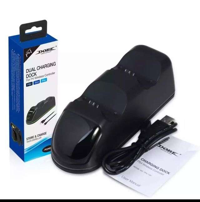 Dobe Dual Charging Dock for PS4 Wireless Controllers