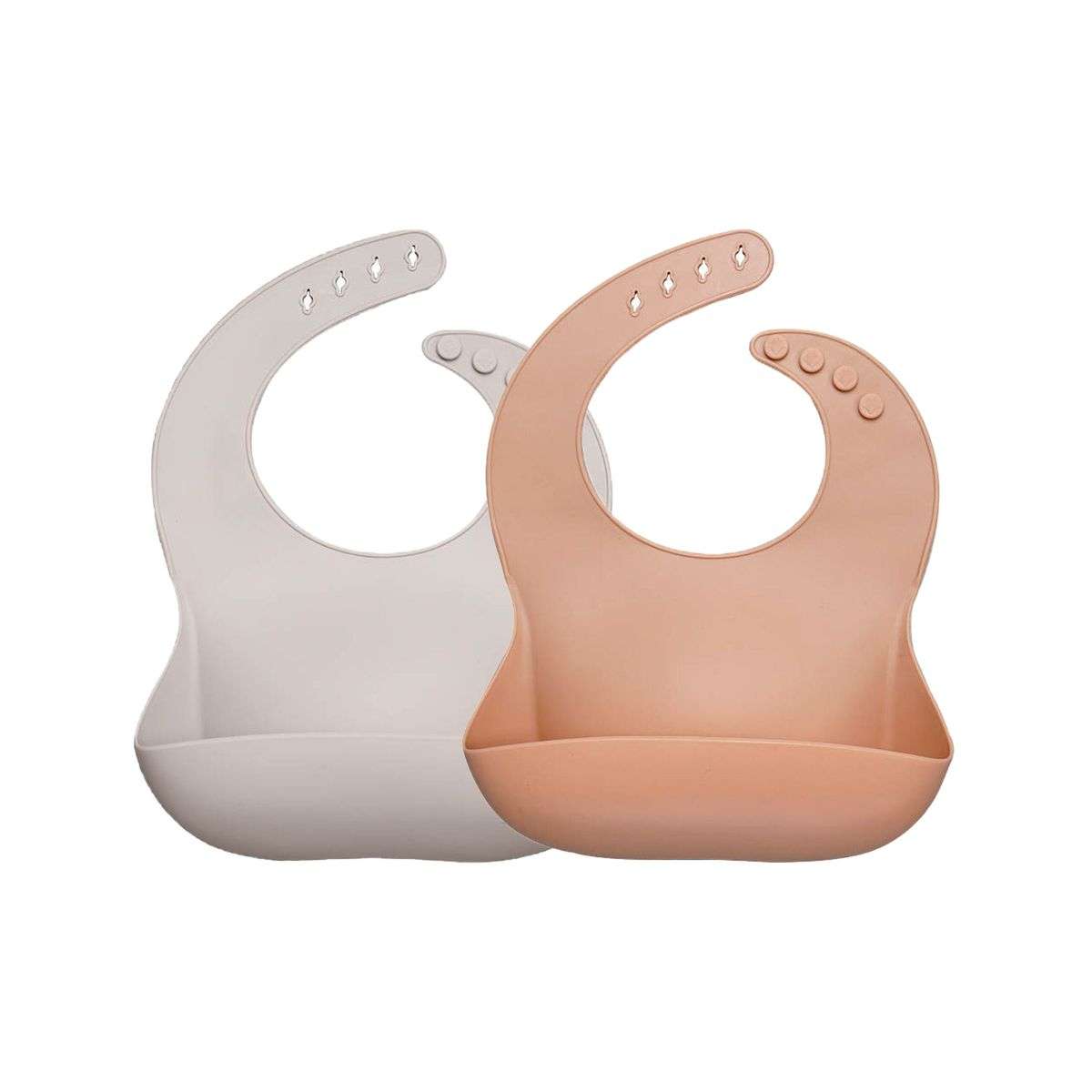 Silicone Pocket Bib - (2 Pack)