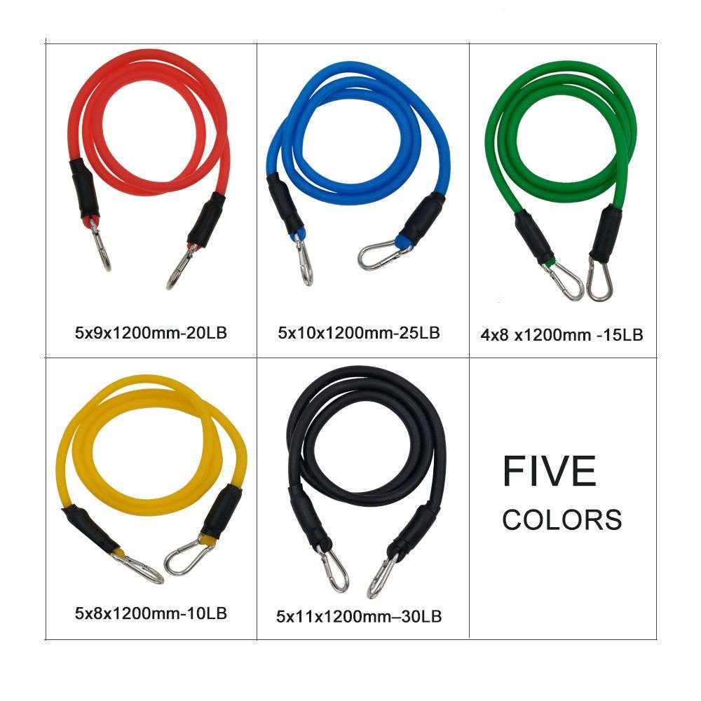 Resistance Bands 11 Piece Set (45KG)