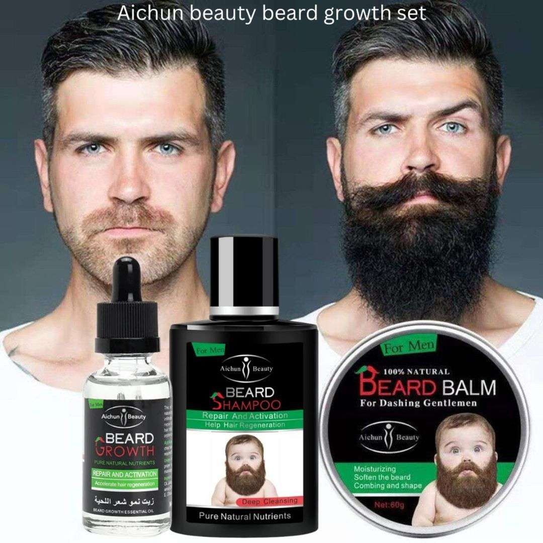 Beard Care Products and Derma Roller