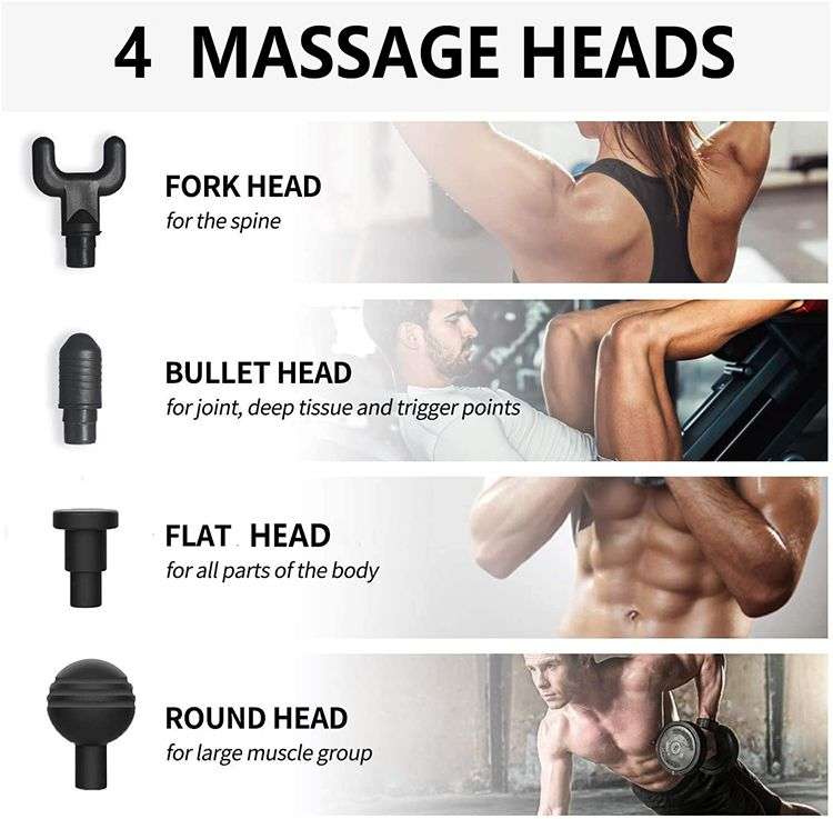 COMBO: Car and Home Massager PLUS Fascial Gun