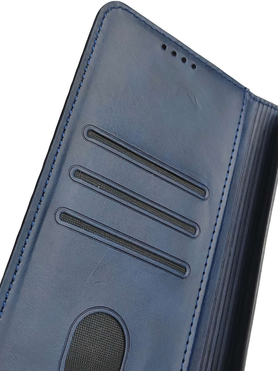 Huawei Nova Y62 Leather Flip Book cover with card Slot