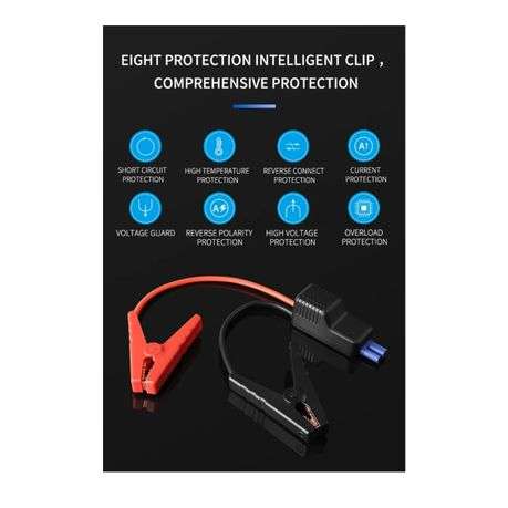 2000A 14800Mah Portable Jump Car starter Kit With Work Gloves & Carry Case