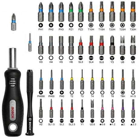 Bosch - Cordless Drill & Grinder with 2ah Battery, Charger & 42Pce Bit Set - Bosch - Cordless Dri...