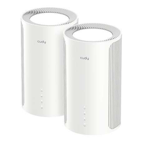 Cudy - BE6500 2.5G Mesh Wi-Fi 7 System  2 Pack - Cudy - BE6500 2.5G Mesh Wi-Fi 7 System  2 ...