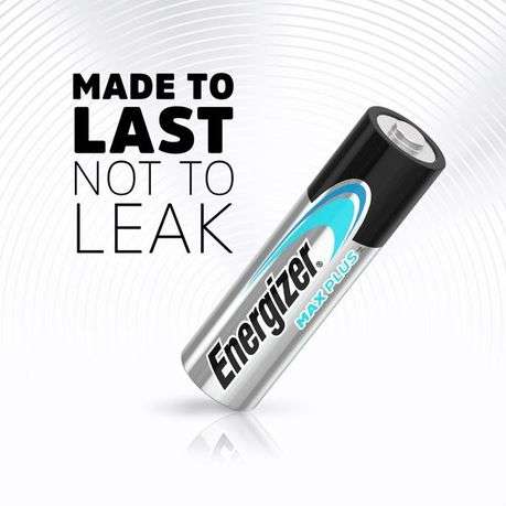 Energizer - 1.5v MAX Plus Alkaline AA Battery Card 4 - Energizer - 1.5v MAX Plus Alkaline AA Batt...