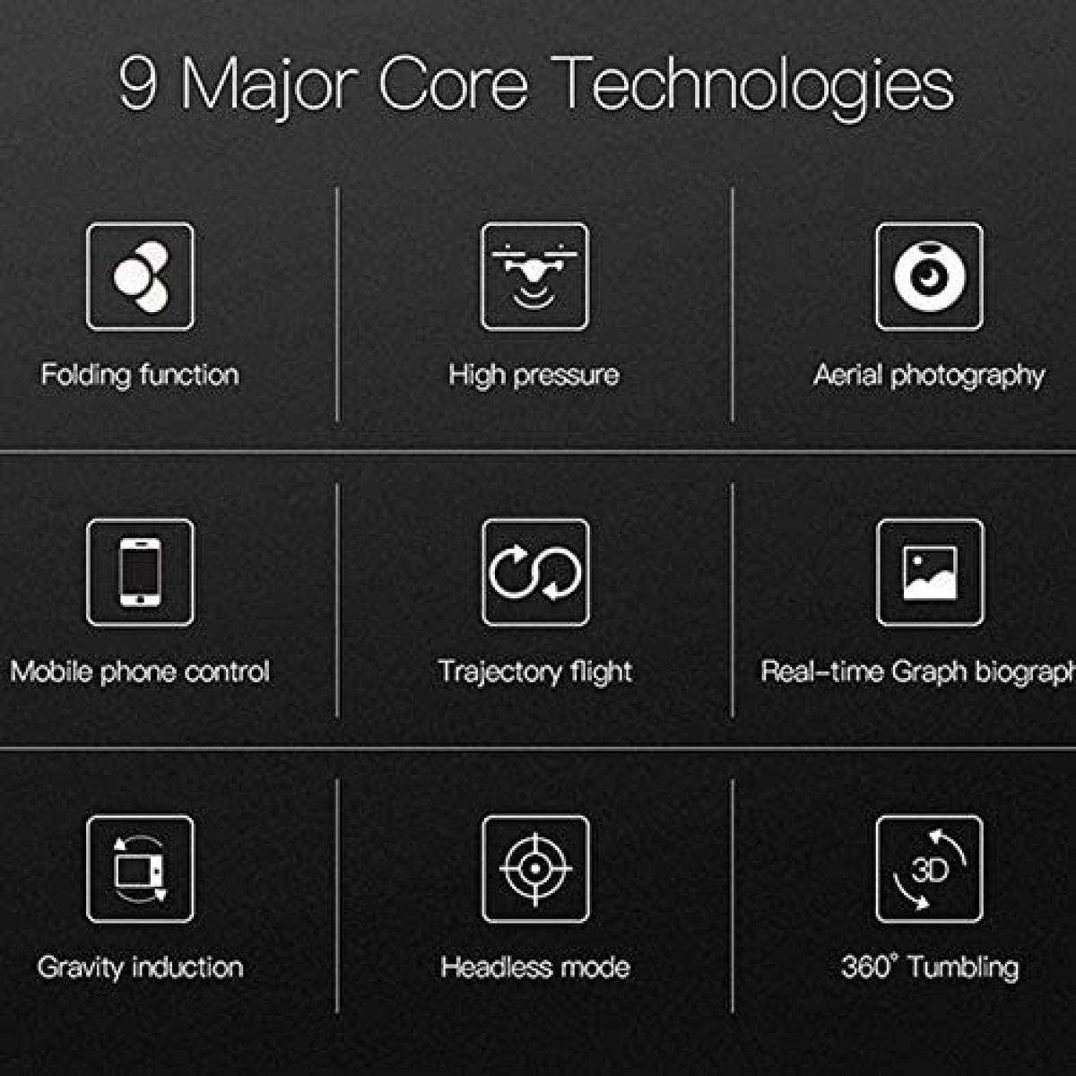 Drone Foldable Quadcopter