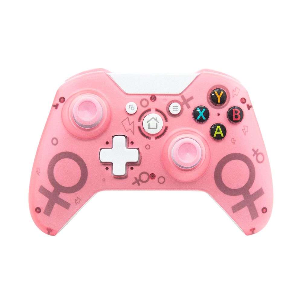 N-1 2.4G Wireless Controller for Xbox One, PC and PS3 - Pink - OPEN BOX