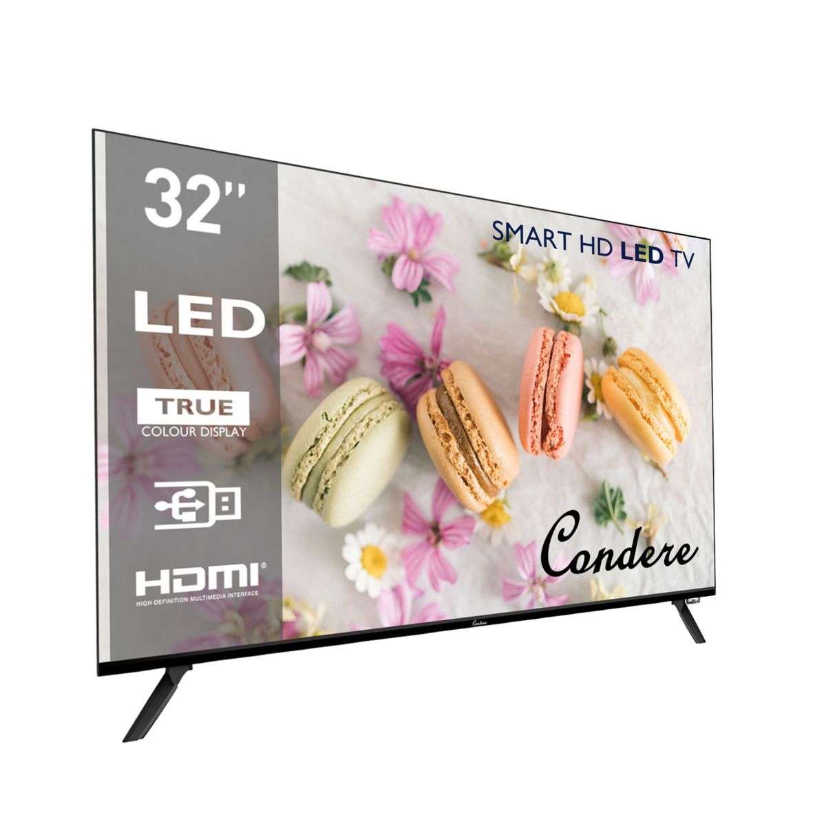Condere - 32'' Frameless HD LED Smart TV
