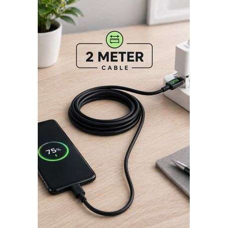 GMA 2m USB to Micro USB Cable - Fast Charging & Data Sync - GMA 2m USB to Micro USB Cable - Fast ...