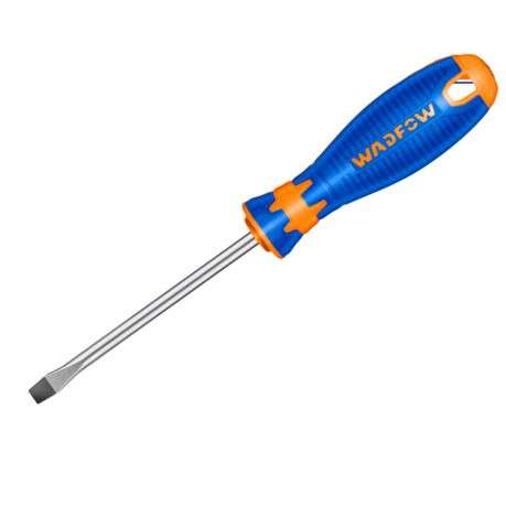Wadfow - Slotted Screwdriver with Magnetised Tip - 5.5 x 100mm - Wadfow - Slotted Screwdriver wit...
