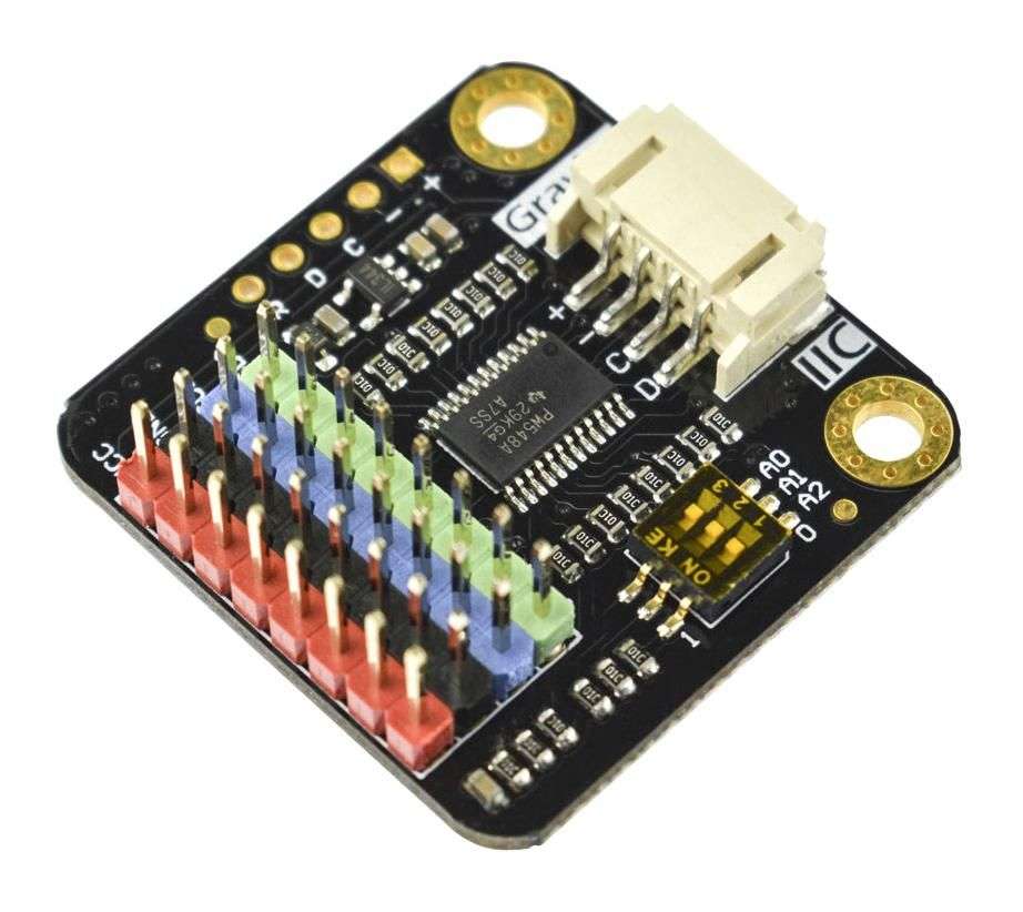 DFRobot (DFR0576) Multiplexer Board, Digital, 1-to-8, I2C, Gravity